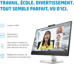 HP E-Series E27m G4 - QHD Webcam Monitor - 27 inch — thumbnail 14