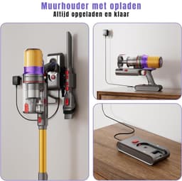 DYNA® Steelstofzuiger Met Snoer - Steelstofzuiger - Stofzuiger - Zwart - ‎40cm x 30cm x 20cm — thumbnail 7