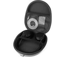 Store_9 - Hoofdtelefoon Draagtas - Beschermende Harde Reistas - Grijs - Opbergruimte voor Oplader - Geschikt voor Jabra, Skullcandy, Mpow, Shure, S...