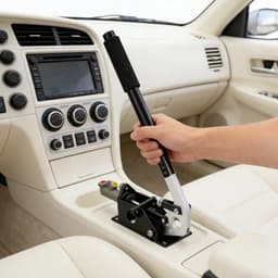 Hydraulische Handremhendels Zwart Universele Racehandrem Voor Handremmen Van De Verticaal Geplaatste Rally- En Drift-Handrem — thumbnail 4