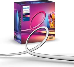Philips Hue Play Gradient Lightstrip 55 inch - Televisie - Zwart - 20W - incl. Voeding en steunen — thumbnail 1