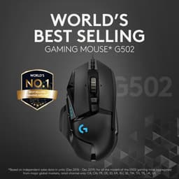 Logitech G502 HERO - Bedrade Gaming Muis - 25.600 DPI - Rechtshandig - Zwart — thumbnail 21