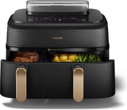 Philips 5000 series NA552/00 - Dubbele heteluchtfriteuse - 9L - 2750W - Zwart — thumbnail 6