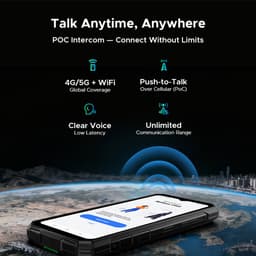 DOOGEE Fire 7 Pro Robuuste smartphone 5G - 32GB RAM - 256GB ROM - 13000mAh 33W - 6,56 inch - IP68/IP69K Outdoor Telefoons - Android 15 - Nachtzicht, Face ID, NFC, GPS, OTG - Zwart — thumbnail 16