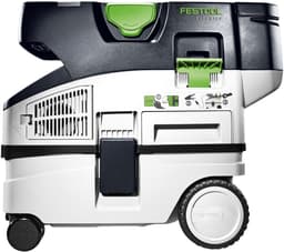 Festool CTLC MINI I-Basic accu-afzuigwagen 36 V ( 2x 18 V ) Stofklasse L + 2x accu 5,0 Ah + dubbele oplader + Systainer — thumbnail 2