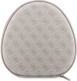 Guess Bluetooth Koptelefoon - ENC - PU Leather met opberdoos - 4G Triangle Logo - Roze — thumbnail 6