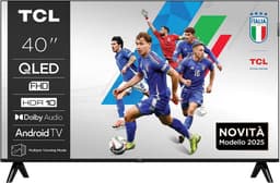 40 Inch Smart TV Full HD QLED Android TV met Chromecast en Netflix — thumbnail 1