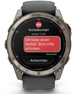 Garmin fenix 8 Pro - Smartwatch - 51 mm - AMOLED - Ingebouwde inReach® technologie - LTE connectiviteit - Tot 27 dagen batterijduur - Titanium — thumbnail 9