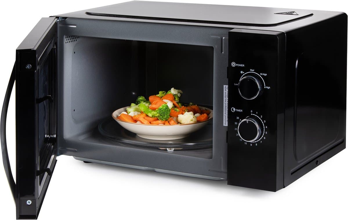 DOMO DO23001 Microgolfoven Solo – Magnetron – Vrijstaand – 30L – 900W – Zwart — afbeelding 1