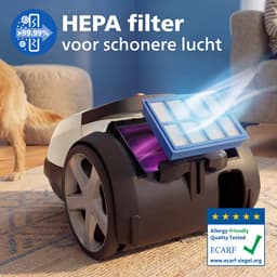 Philips 8000-serie Performer LED Stofzuiger met zak - XD8142/12 — thumbnail 6