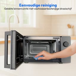 MEDION Compacte magnetron MD12211 (17 L, 700 W, 5 standen, ontdooien, timerfunctie, ruimtebesparend) [MODEL 2025] — thumbnail 7