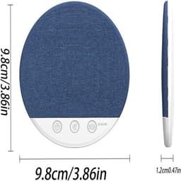 Ynkkvre -Slaapkussenluidspreker, Bluetooth-luidspreker voor onder het kussen, mini-slaaphulpmiddel met botgeleiding, stereobas, timer voor witte ruis en draadloze slaapondersteuningsfunctie — thumbnail 2