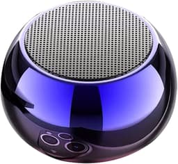 TuseRxln Draagbare speaker – Bluetooth-luidspreker – Waterdichte minispeaker met subwoofer – 1 stuks – Zwart — thumbnail 1