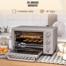 SAVI® Stoomoven - Stoomoven Kookboek - Zilver - ‎39cm x 46cm x 29cm — thumbnail 7