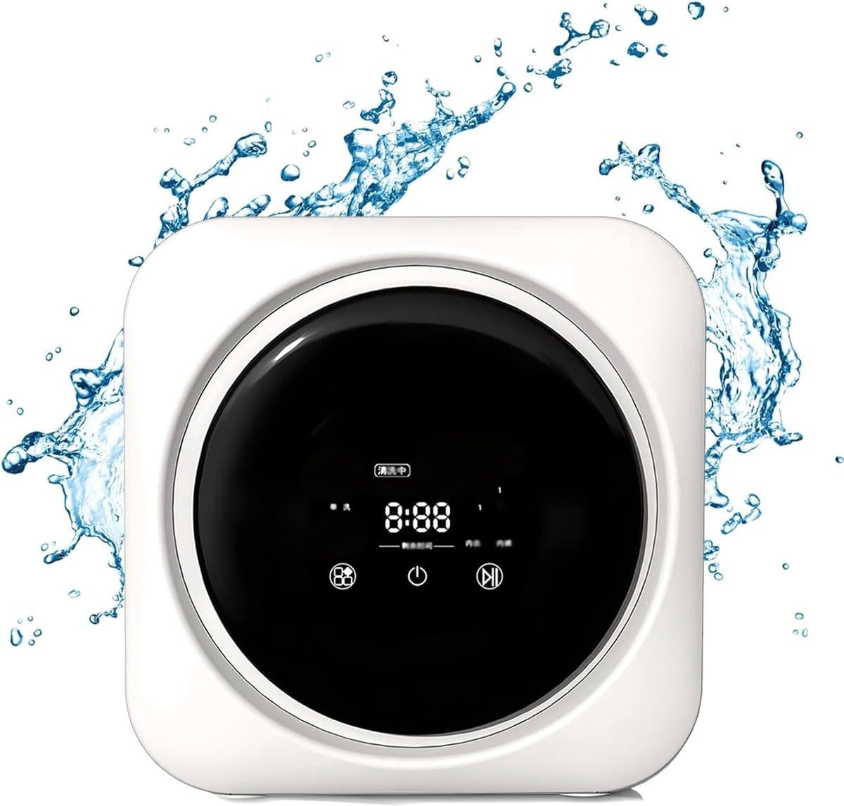 Mini Draagbare Wasmachine en Drogercombinatie voor Babykleding en Ondergoed — afbeelding 1