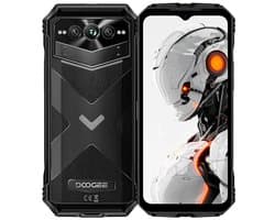 Doogee V-Max PRO NL – 6.58inch – Robuuste Smartphone – 5G – 32GB RAM – 512GB ROM – 108MP AI – 22000mAh – Android 14.0 - Zwart - Rugged Smartphone