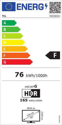 TCL 55C6KS - 55 inch - 4K QD-MiniLED - 2025 — thumbnail 2