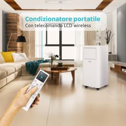 Draagbare Airconditioner 7000 BTU met Warmtepomp en Luchtontvochtiger - Hoogwaardige Koeling en Verwarming — thumbnail 5