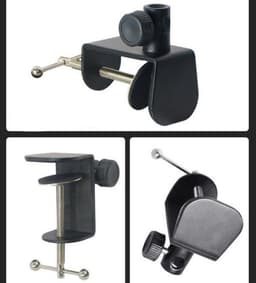 Bed Tabletstandaard - 360 graden draaibaar - Met stabiele aluminium arm - Geschikt voor iPad, tablet, telefoon of andere apparaten met schermformaten van 4,5 tot 12,9 inch — thumbnail 4