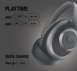 Fresh 'n Rebel Clam Ace 2 – Draadloze Bluetooth Koptelefoon met Active Noise Cancelling – 100+ uur Speeltijd - Met volume wiel - Storm Grey — thumbnail 3