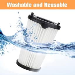Geschikt Voor AEG CX7 - Stofzuiger Filter - 6 stuks - Geschikt Voor Electrolux Ergorapido stofzuigers - Wasbaar - Stofzuiger Filter - HEPA filter - hoge kwaliteit — thumbnail 4