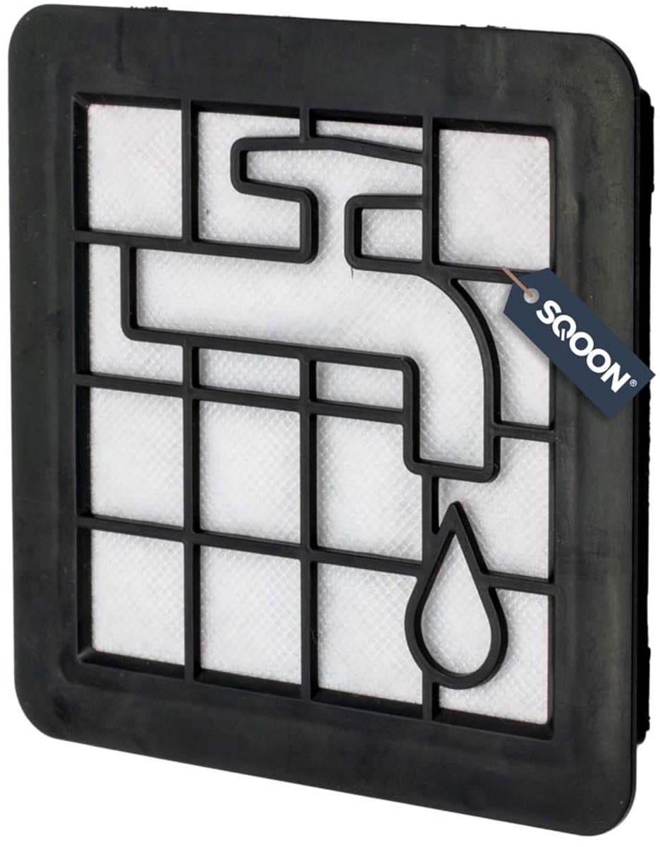 SQOON® Motorfilter Geschikt voor Philips 2000-serie – Model XV1220/01 – Wasbaar – 14,5 x 14,5 cm — afbeelding 1