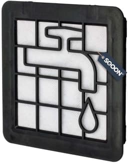 SQOON® Motorfilter Geschikt voor Philips 2000-serie – Model XV1220/01 – Wasbaar – 14,5 x 14,5 cm — thumbnail 1