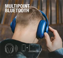 Fresh 'n Rebel Clam Ace – Draadloze Bluetooth Koptelefoon met Active Noise Cancelling - 60 uur Speeltijd - Met volume wiel - Silky Sand — thumbnail 7