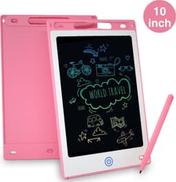 Tekenbord kinderen Kiraal - Tekentablet - LCD Tekentablet kinderen - Grafische tablet kinderen - Kindertablet Roze - 10 inch — thumbnail 1