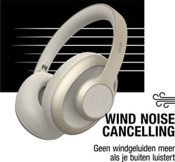 Fresh 'n Rebel Clam Ace – Draadloze Bluetooth Koptelefoon met Active Noise Cancelling - 60 uur Speeltijd - Met volume wiel - Silky Sand — thumbnail 16