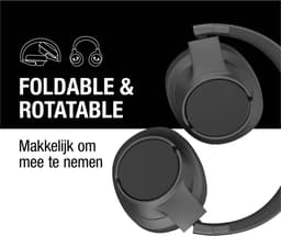 Fresh 'n Rebel Clam Core - Draadloze Bluetooth Koptelefoon - Over-Ear - 45 uur Speelduur - Storm Grey — thumbnail 6