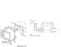 inbouw vaatwasser 60cm 14 couverts 44db - bosch - SMD6YCX02E — thumbnail 13