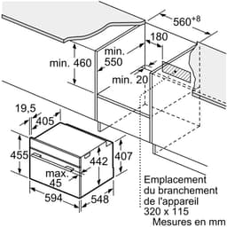 Siemens CM776G1B1 - iQ700 - 60cm x 45cm - Compacte inbouw bakoven met magnetron - Eenvoudig te reinigen met pyrolytische zelfreiniging activeClean - cookControl Pro: altijd uitstekende resultaten - — thumbnail 14