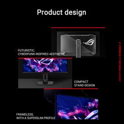 ASUS ROG Strix OLED XG32UCDS - 4K UHD QD-OLED Gaming Monitor - USB-C 15W Power Delivery - 32 inch - 165Hz — thumbnail 12