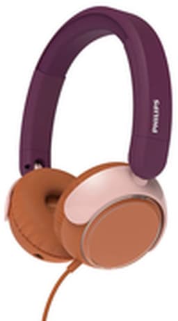 PHILIPS TAK2000MP - On Ear bedrade opvouwbare hoofdtelefoon voor kinderen - beperkt volume, Audio delen, 3,5 mm- en USB-C-kabel meegeleverd - Magenta Purper — thumbnail 9