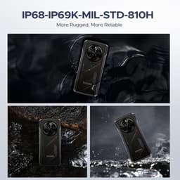 DOOGEE V40 5G - Robuuste Smartphone - Robuuste Telefoon - 32 GB RAM + 512 GB ROM - 6,78 inch 2,4K 120Hz - 108 MP AI camera - 8680 mAh/33W - MediaTek Dimensity 7300 - Face ID - Drie sleuven - Vingerafdrukherkenning - NFC - GPS - Rood — thumbnail 6
