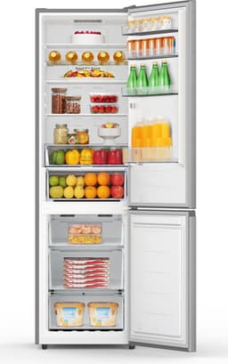 Hisense RB440N4ACC - Koelvriescombinatie vrijstaand - RVS look - 336 liter - Rechtsdraaiend (omkeerbaar) - C label - 35 dB(A) - NoFrost — thumbnail 18