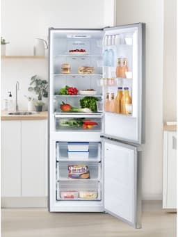 DOMO DO91336C Koelvriescombinatie - Koelkast met Diepvriezer - No Frost - Energieklasse C - 310 L - Inox — thumbnail 5