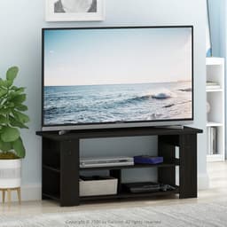 TV Meubel tot 50 Inch in Frans Eiken Grijs en Zwart - Compact en Modern — thumbnail 2