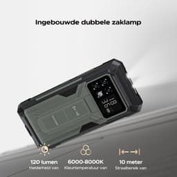 DOOGEE S200 Max 5G AI Outdoor-telefoon-22000 mAh/66 W batterij-36 (16 + 20) GB+512 GB-Android 15-6,72inch FHD+120 Hz-scherm aan de voorkant-1,3-inch scherm aan de achterkant-108 MP+20 MP nachtzicht+32 MP camera's-Dubbele 120 LM kampeerlamp-WiFi 6-NFC — thumbnail 10