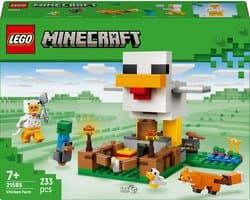 LEGO Minecraft Kippenboerderij Dieren Speelgoed voor Kinderen - 21585