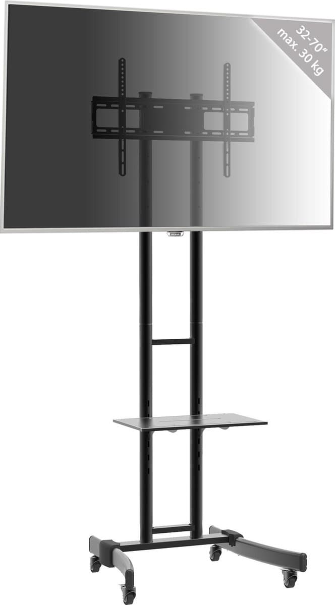 VCM Morgenthaler B-MS 190, Zwart, Zwart, 1 schappen, 485 mm, 295 mm, 1900 mm — afbeelding 1