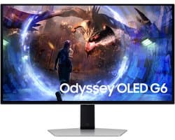 Samsung Odyssey G6 LS27DG602SUXEN - QHD - OLED - 0.03 ms - 360 Hz - 27 inch