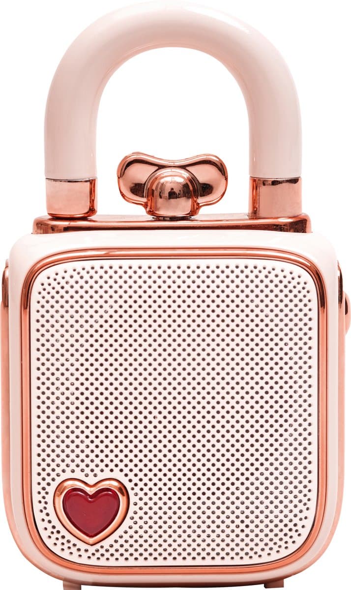 Divoom® - Lovelock - Roze - Bluetooth Luidspreker - Draagbare Muziekbox — afbeelding 1