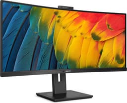 Philips 34B1U5600CH- Ultrawide Webcam Monitor - USB-C - RJ45 - 120hz - 34 inch — thumbnail 3