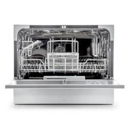 Klarstein Vaatwasser Mini voor 6 Gedecke, Leiser vaatwasser klein met 6 spoelprogramma's, Kleiner Tisch vaatwasser voor Zuhause, kantoor en Camping, vaatwasser Mini met Wasseranschluss - Tafelvaatwasser - 6 Maatgedekken 49 dB 45 cm 1380W — thumbnail 4