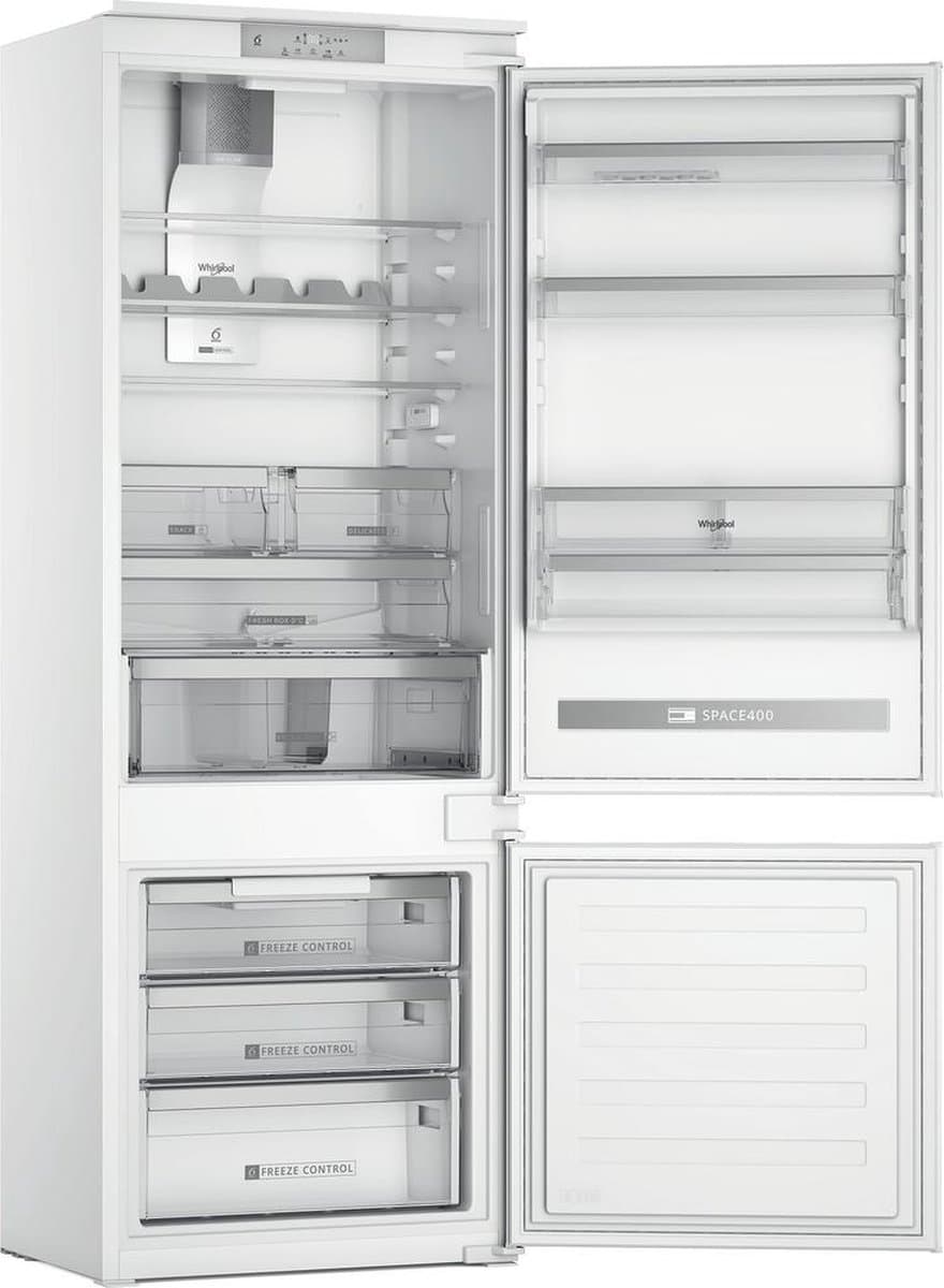 Whirlpool SP40 812 EU 2 - Inbouw koel-vriescombinatie - Ingebouwd 400 l - E label - Wit - 400 l — afbeelding 1