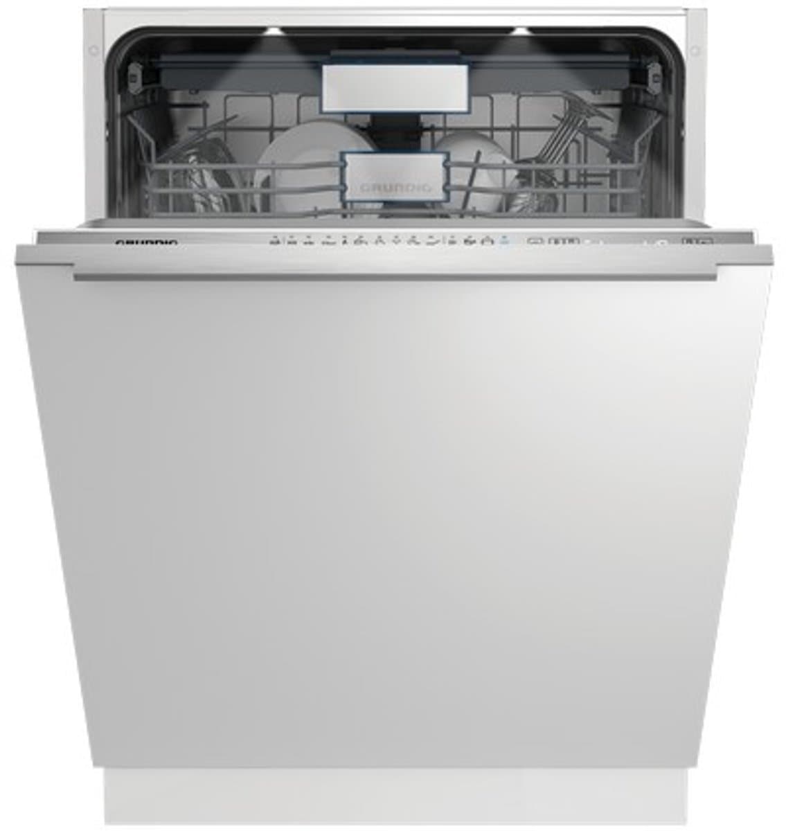 Grundig GNVP4540DW vaatwasser Volledig ingebouwd 15 couverts D — afbeelding 1