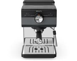 Krups Authentic+ C40 XP384G - Pistonmachine - Inclusief Melkopschuimer - Stijlvol Design - Compact - Geschikt voor Espresso en Latte