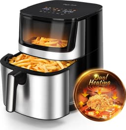 Taylor Swoden Airfryer XXL 8L met Kijkvenster – Heteluchtfriteuse Grote Capaciteit — thumbnail 1